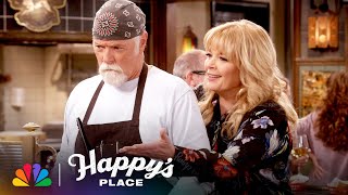 Isabella thinks Emmett's Cooking Is Bland | Happy's Place | NBC