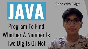 Program To Find Whether A Number Is Two Digits Or Not | Java Tutorial