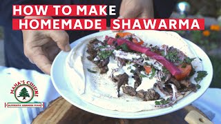 Homemade Beef Shawarma