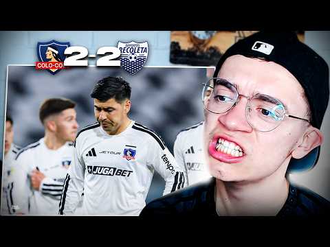 ¡HORRIBLE! 🤬 COLO COLO vs DEPORTES RECOLETA | REACCIONES DE UN HINCHA ALBO | Copa Chile 2026