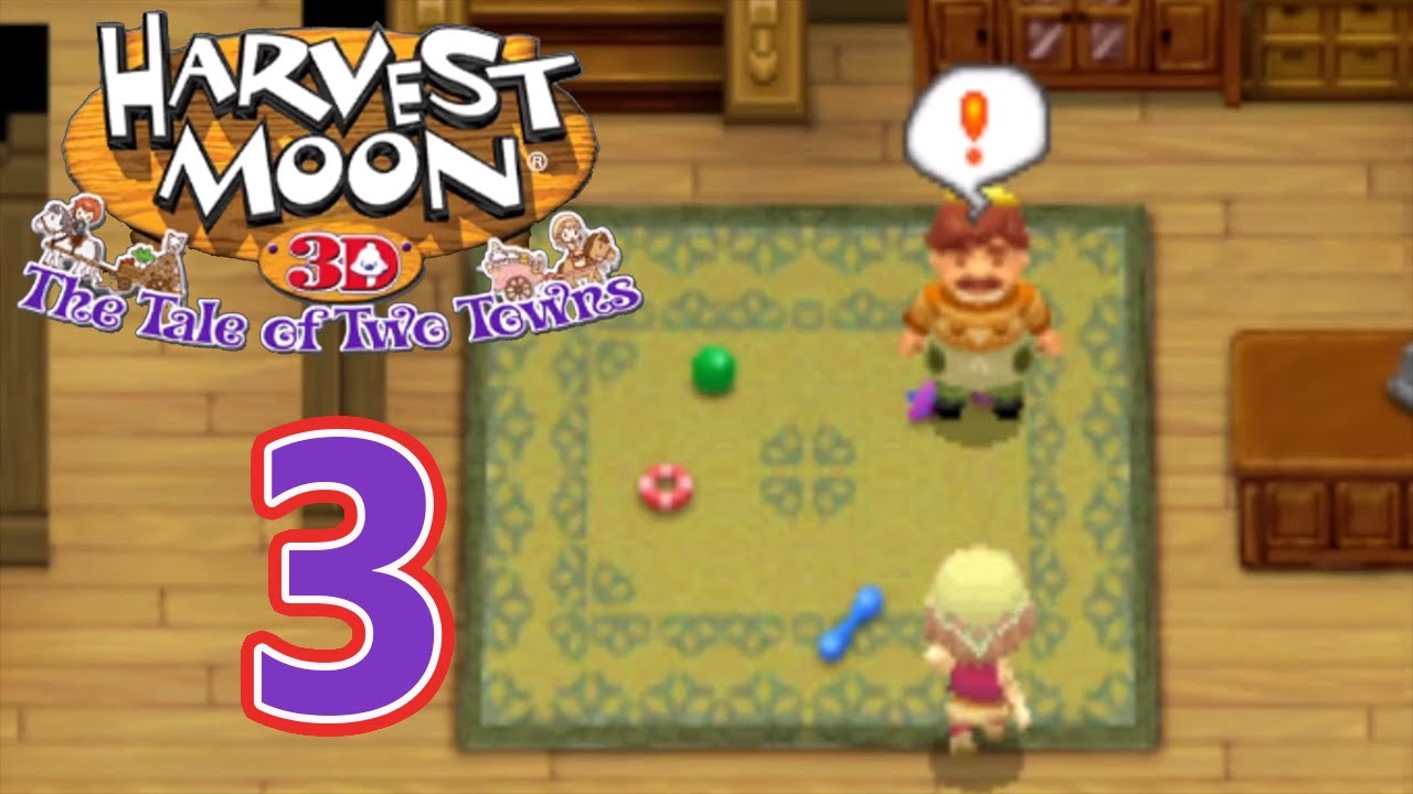 Harvest Moon Tale of Two Towns 3DS Episode 3 Carriage Goals YouTube