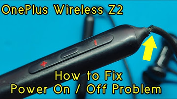 How to Fix OnePlus bullet wireless Z2 not starting even after charge || buttonset