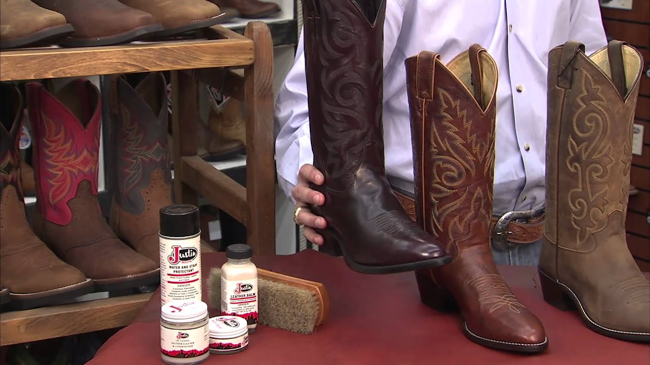 How to Care for Your Justin Boots