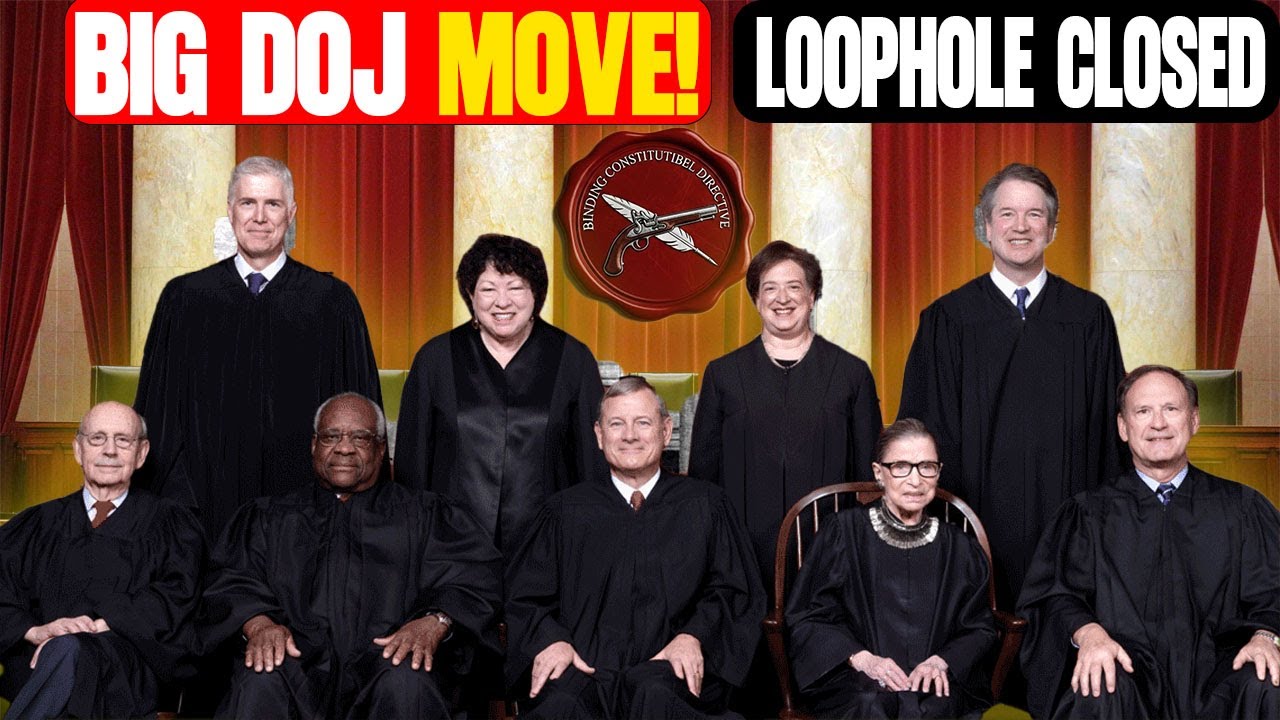 «СРОЧНО: Министерство юстиции представило новое правило, которое закроет «лазейку для проведения ...