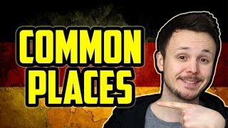 Common Places in Towns and Cities | Learn German for Beginners | Lesson 11