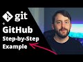 Learn Git and GitHub Tutorial | Step by Step