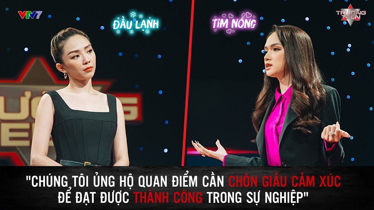 Tóc Tiên VS Hương Giang | Full phần tranh biện tại Trường Teen All Star 2020 - Đầu lạnh hay Tim nóng