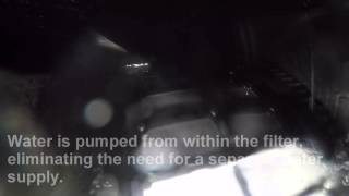 Oase Proficlear Premium Compact Drum Filter Cleaning (GoPro)