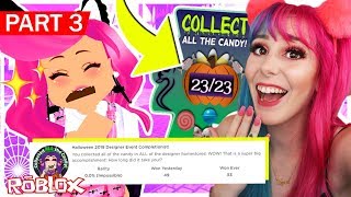 EVERY HALLOWEEN CANDY LOCATION IN THE NEW ROYALE HIGH UPDATE!  Roblox Royale High Walkthrough! pt 3 screenshot 2
