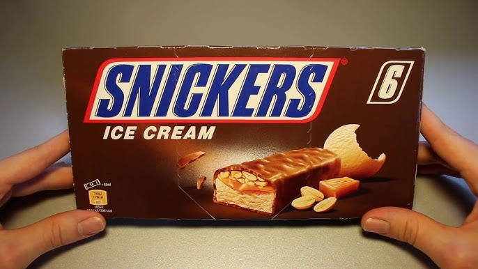 SNICKERS Ice Cream Bars - 12oz/6ct