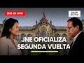JNE CONFIRMA LA SEGUNDA VUELTA ENTRE KEIKO FUJIMORI Y ROBERTO SÁNCHEZ - HORA PUNTA