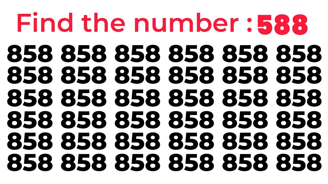 Find the Number 