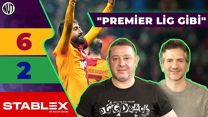 Galatasaray 6 - 2 Çaykur Rizespor Maç Sonu | Nihat Kahveci, Nebil Evren | Gol Makinası