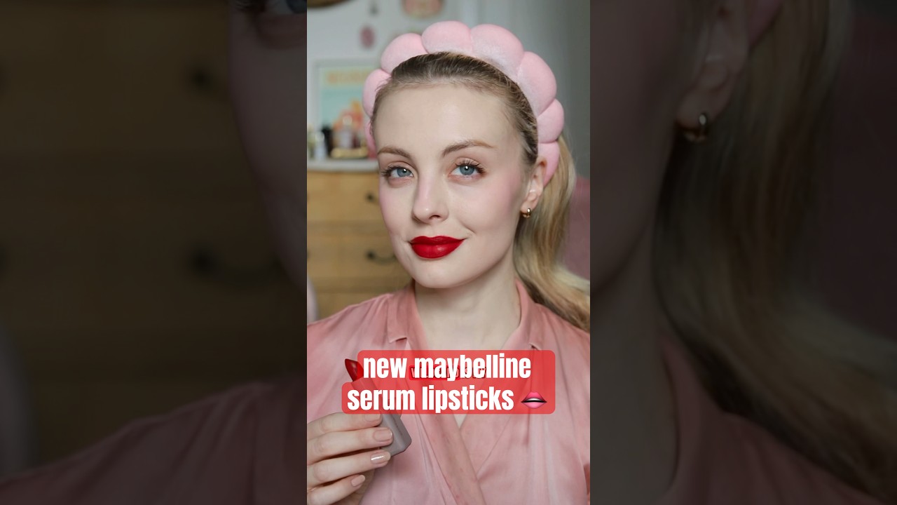 all 8 of the new maybelline serum lipsticks (matte)