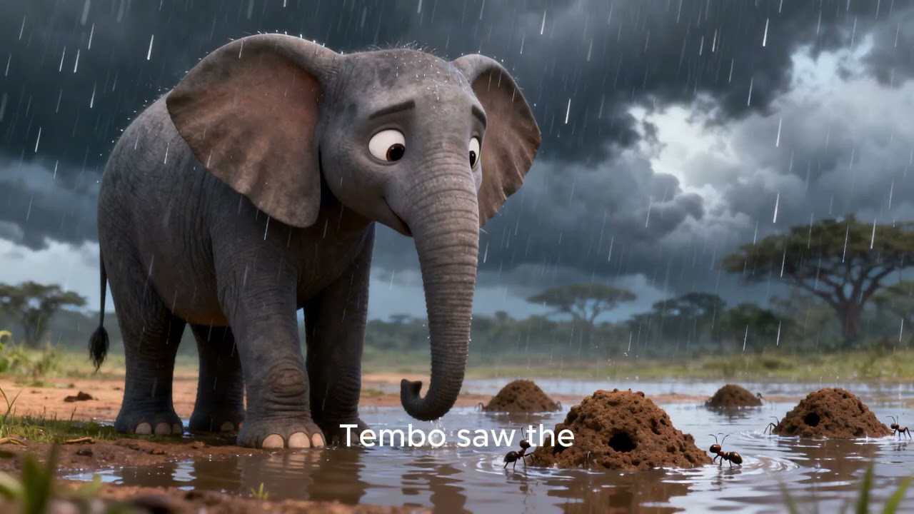 Elephant Afraid Of Ants