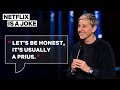 Ellen DeGeneres Hates Slow Drivers | Netflix Is A Joke
