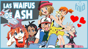 ¿Con cuántas chicas viajó Ash?