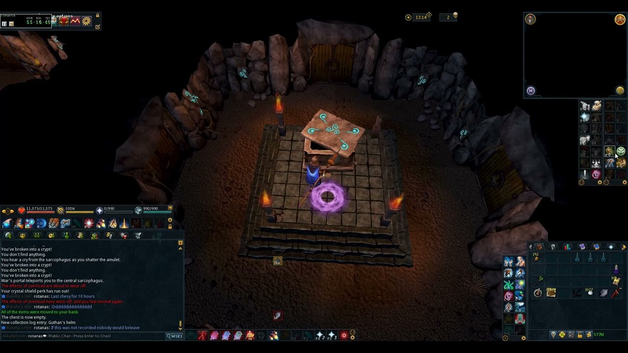 loot from 10 hours of barrows in 2025