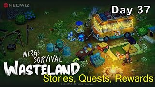 Day 37 of Camping Merge Survival(stories, quests, rewards) #Puzzle_Daddy screenshot 5