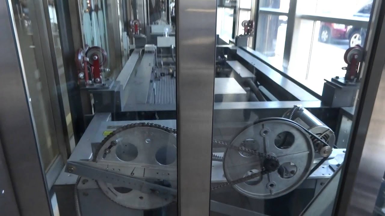 HUGE!!! KONE Hydraulic elevators Montréal Trudeau Airport, QB, Canada