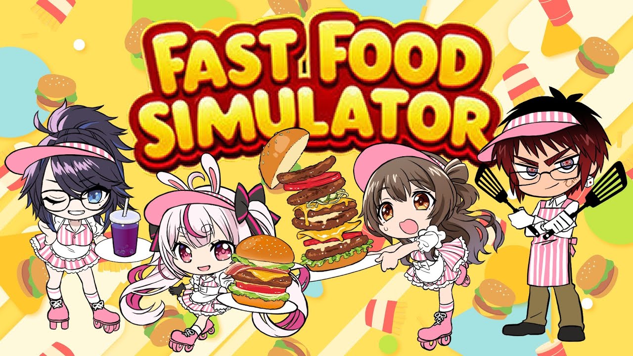 【Fast Food Simulator】F〇ck'in Burgerも流行ってきたから今日は忙しいぞ【天開司/kson/桜ころみん/兎鞠まり/Vtuber】
