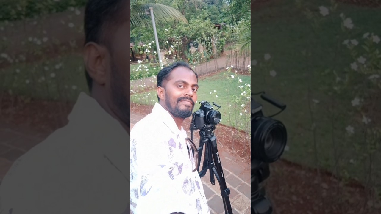 Me & My Camera 🎥🙌😃 #shoot #camera #cameraman #cameralovers #bts #viral #trending #shorts #tejas #dop