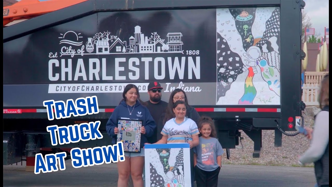 Charlestown's Trash Truck Art Show 2025