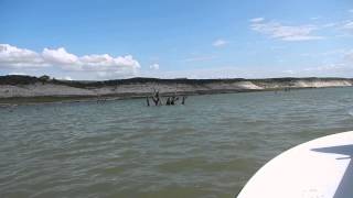 Devil's River Arm of Lake Amistad July 2013