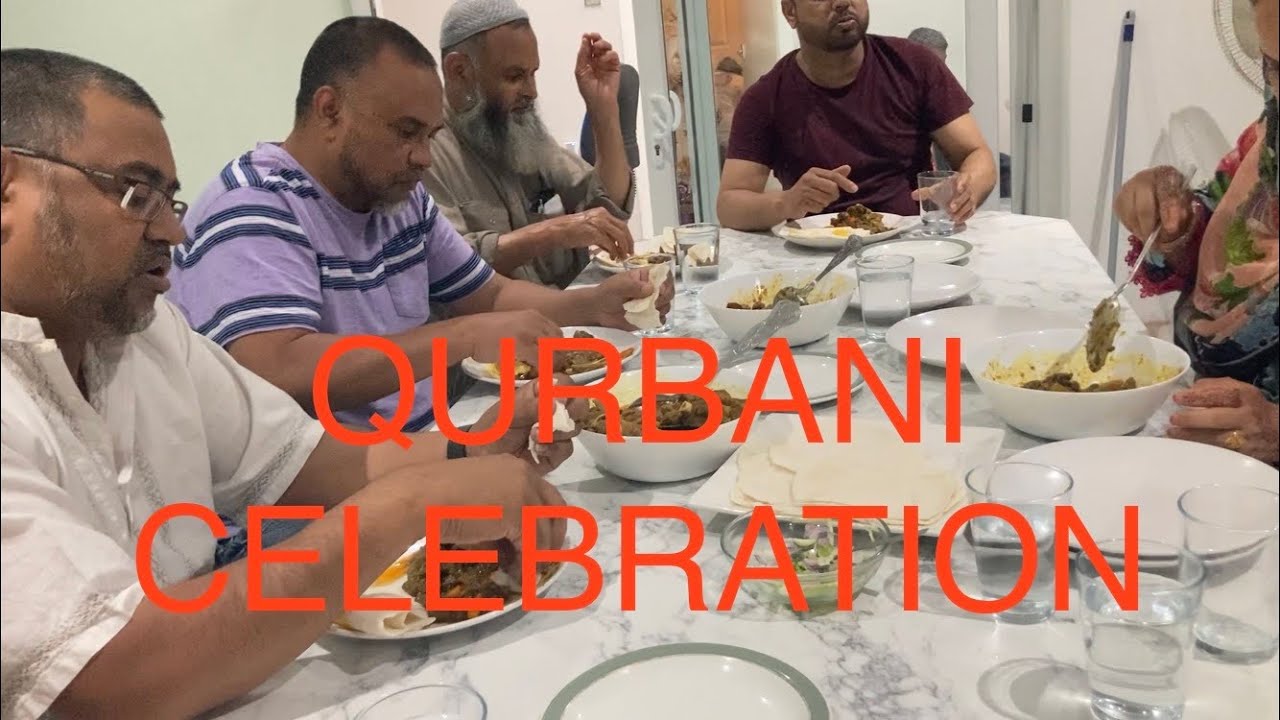 Qurbani celebration with my family