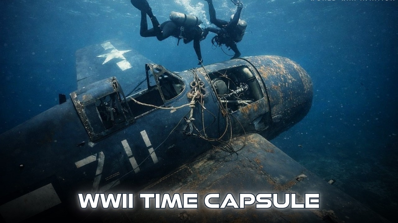 Recovering Grumman F6F-3 Hellcat: The 3,400-Foot Time Capsule