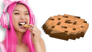 Minecraft, But Every Minute I Eat A Cookie! ft. ZHC