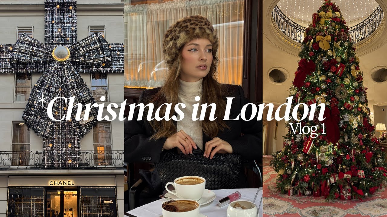 London vlog | Christmas markets, Harrods, Fortnum&Mason | DJI Osmo Pocket 3