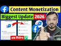 Facebook Content Monetization Update ✅️ Fb Earning Kyu Hua Zero | Facebook Monetization Criteria