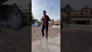 కట్టెల మీద రివర్స్ నడవడం #manuvideos
