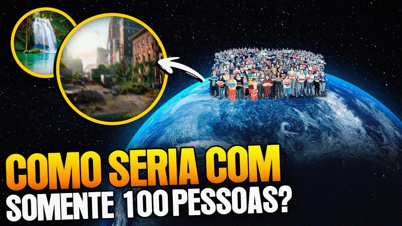 E SE A TERRA TIVESSE APENAS 100 PESSOAS?