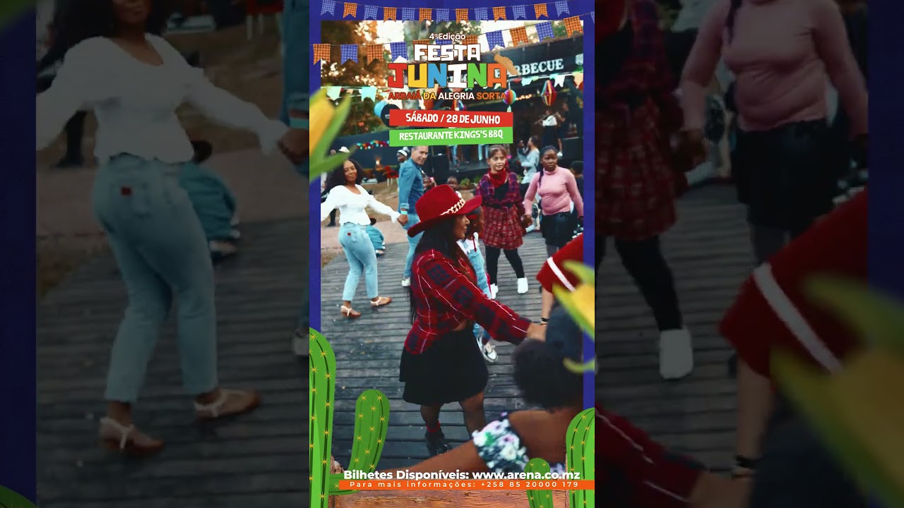 VOCÊ SABIA? !! 4º Festa Junina – no Restaurante Kings Barbecue  #festajuninamaputo #maputo