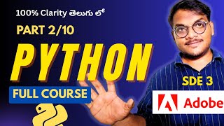 Python For Beginners in Telugu [PART 2] | Variables &amp; Debugging | Zero to Hero