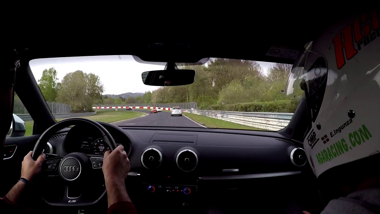 Nurburgring 2019 audi s3 sportback vs porche gt4 23/04 ...