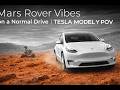 Mars Rover Vibes on a Normal Drive | Tesla Model Y POV