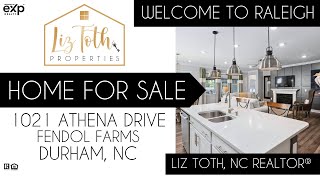 HOME FOR SALE: 1021 Athena Drive in Fendol Farms, Durham, North Carolina