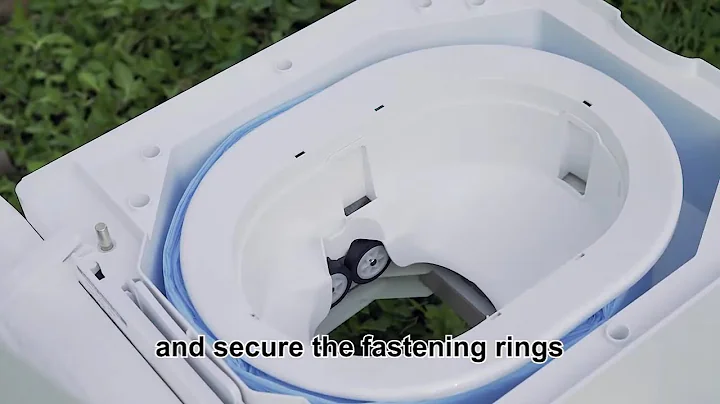 Dry Flush Toilet, Portable Toilet for Camping & Outdoor [Odorless & One-click Flushing]