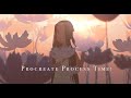 Procreate Process Time!