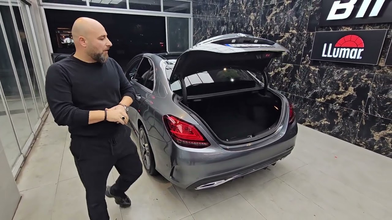 2021 Mercedes C200 AMG Keyless,  Ayak Sensörlü Otomatik Bagaj Burmester Işıklı Airvent