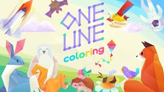 One Line Coloring (by MYTHICOWL SP Z O O) IOS Gameplay Video (HD) screenshot 4