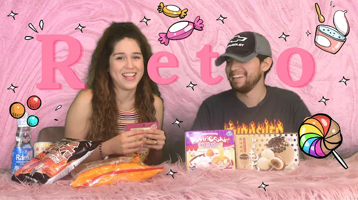 Probando Dulces Asiticos (Reto) || Alejandra Flores