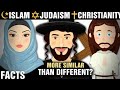 Islamchristianity judaism comparison  similarities  difference  interesting facts by affan 