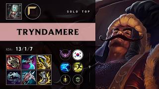 Tryndamere Top vs Jax - KR Master Patch 26.14