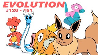 POKEMON EVOLUTIONS ANIMATED Part 6 [126 - 151] screenshot 2