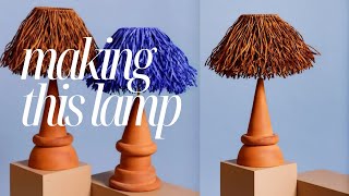 DIY Lamp inspired by 1stdibs - creating this designer terracotta lamp with a thrifted lamp by phoebe does everything 425 views 4 months ago 12 minutes, 9 seconds