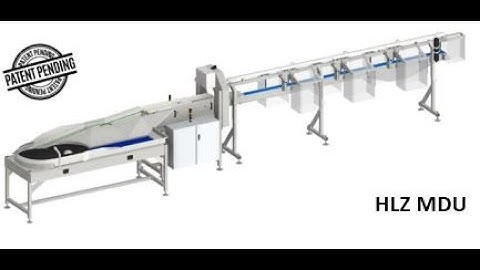 HLZ MDU - High speed counting and sorting system with barcode recognition